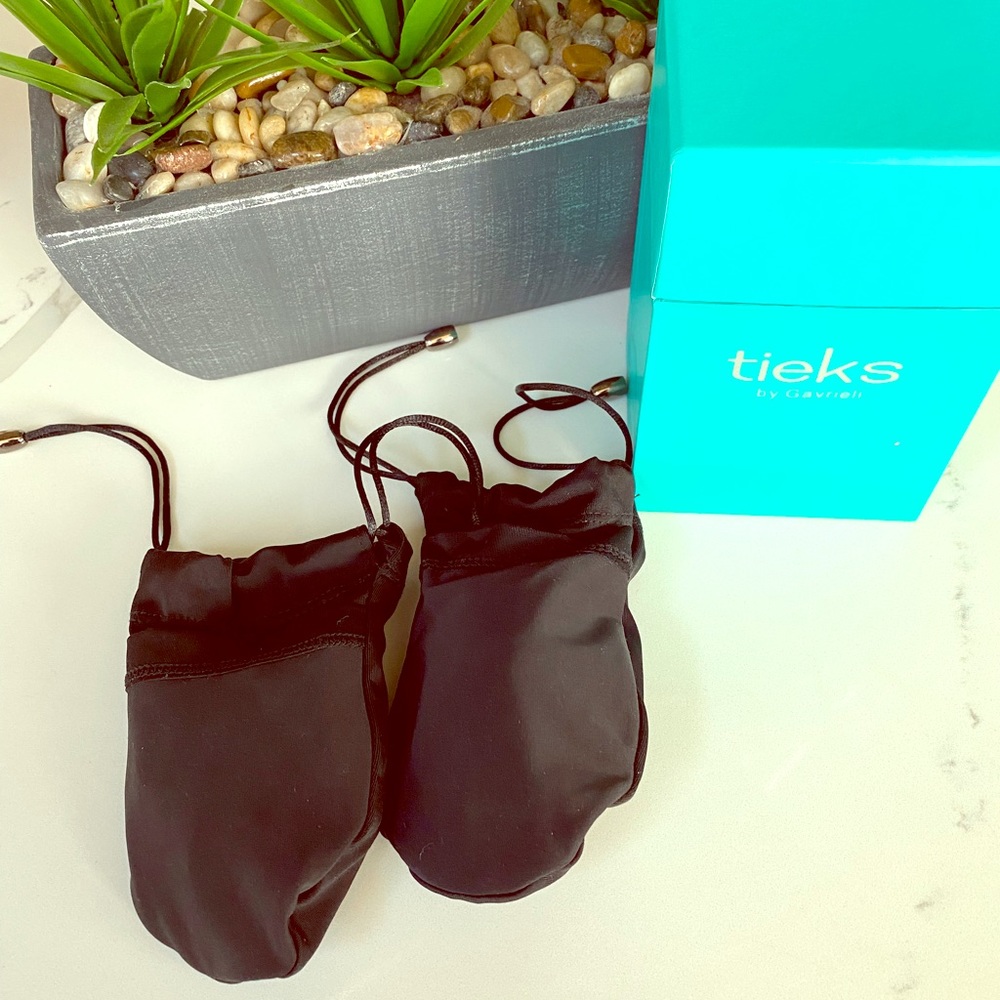 Tieks box & Two each of shoe bag and carrying bag